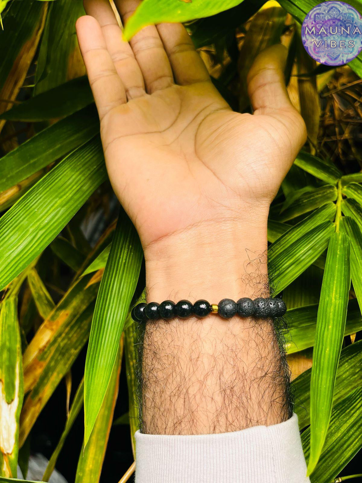 Pulseras Para La Protección Para Hombre y Mujer: Pulseras de Piedras Protectoras Con Amatista, Obsidiana, Malaquita, Labradorita y Más. ¡El Regalo Perfecto!