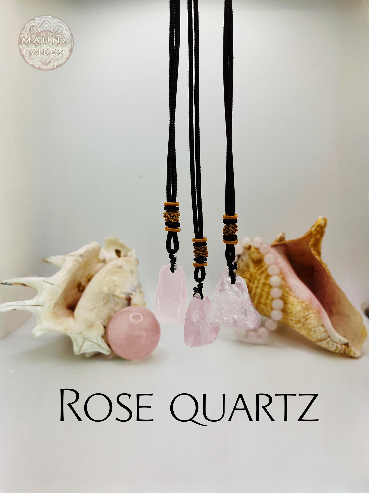 Collar de cuarzo rosa en bruto para hombres y mujeres (unisex) - Colgante de cristal en bruto - Joyería de piedra del amor - Collar de piedras preciosas curativas - Joyería bohemia de piedra natural