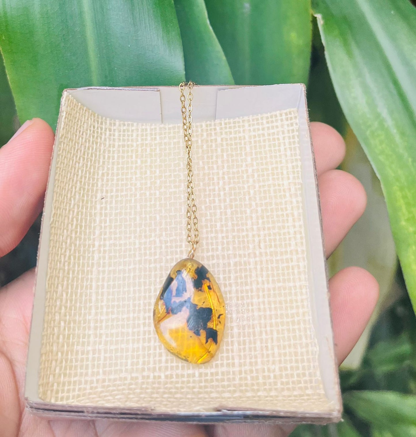 Dominican Amber necklace
