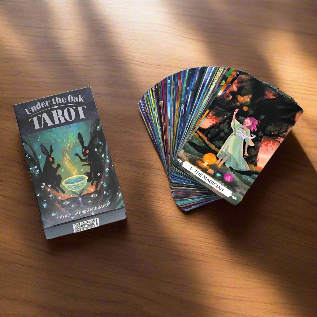 Cartas del Tarot y Oráculo Bajo el Roble: Oráculo de Adivinación Innovador para la Exploración Espiritual