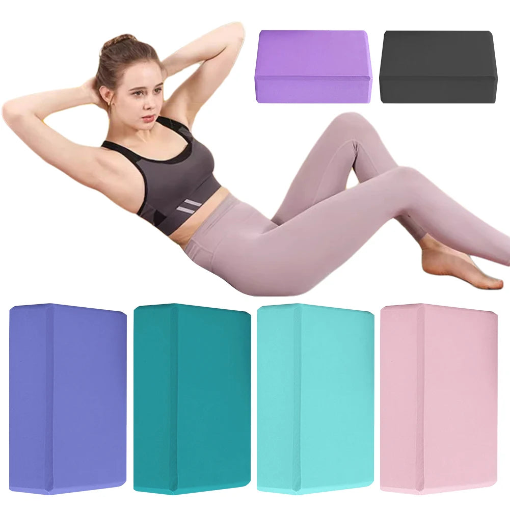 Blocos de espuma para ioga – Suporte leve para ioga, pilates e meditação