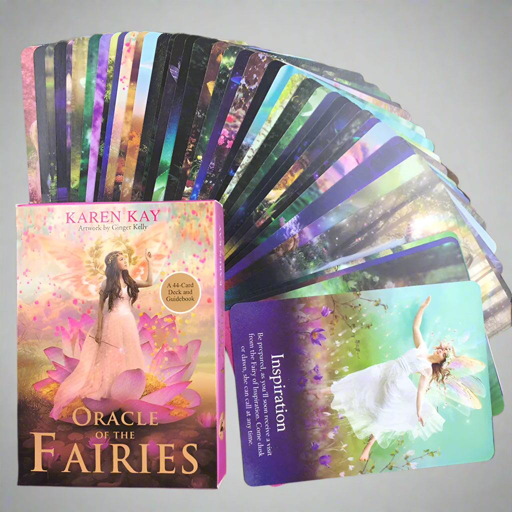 Baraja Oráculo Místico de las Hadas – Sabiduría que Conecta con la Tierra | Juego de 44 cartas