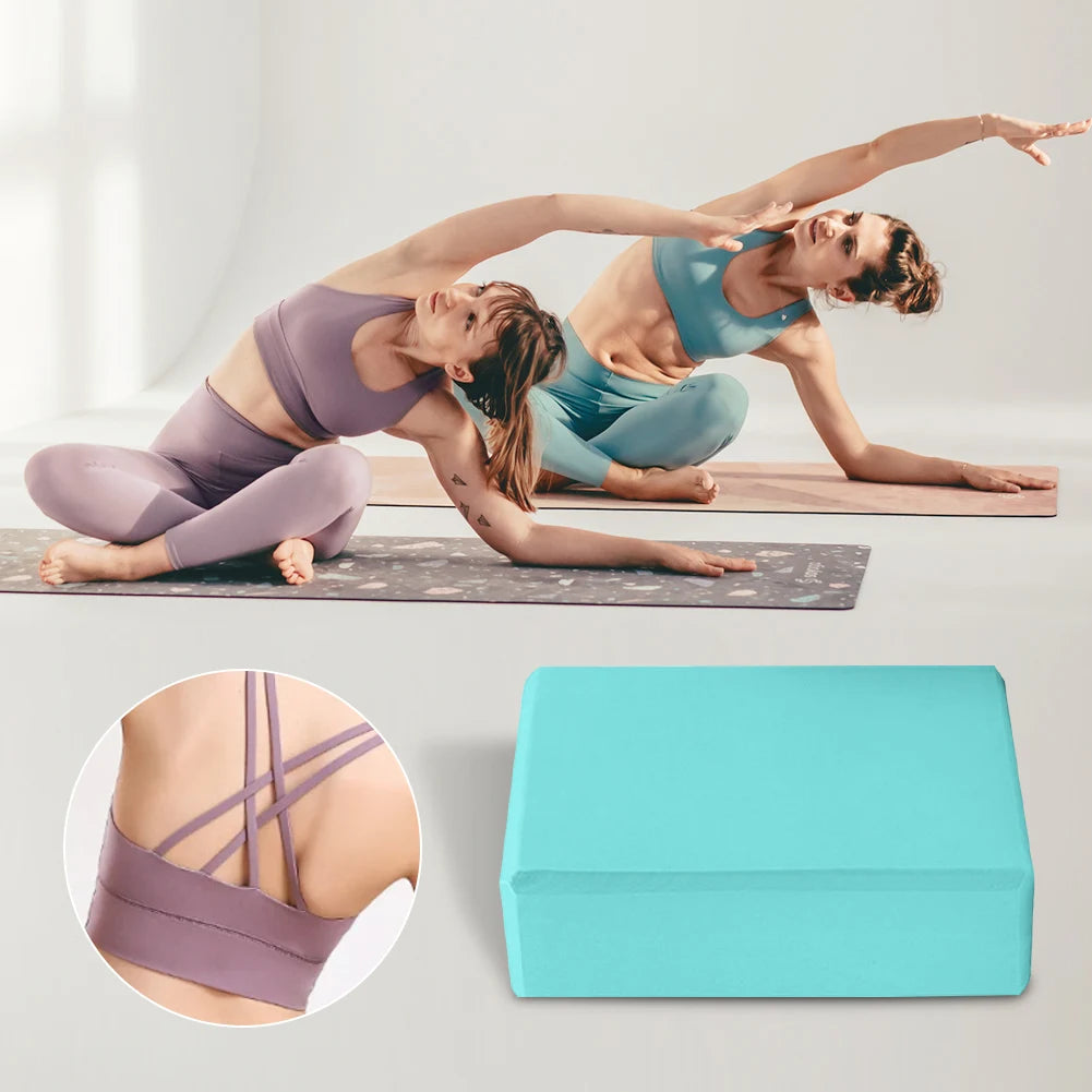 Blocos de espuma para ioga – Suporte leve para ioga, pilates e meditação