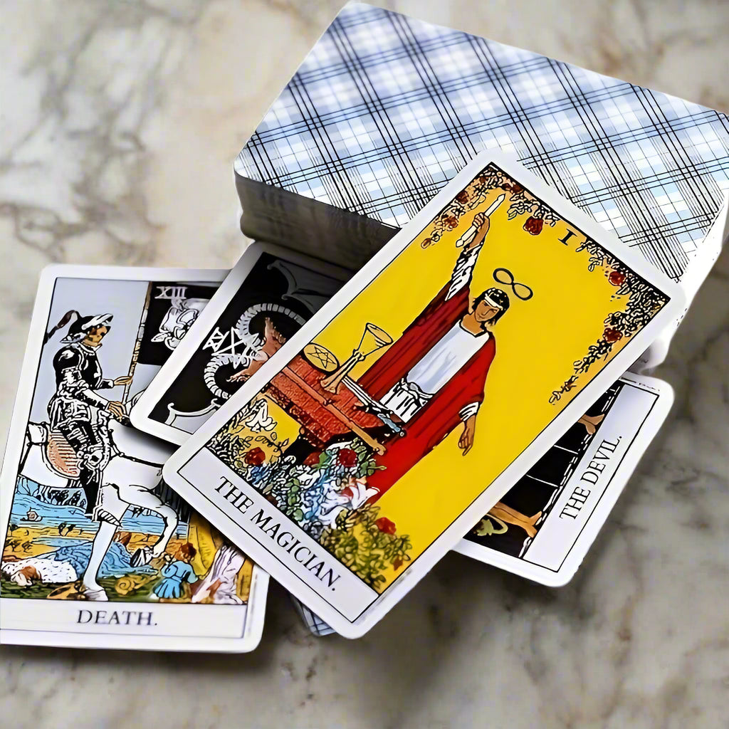 The Rider Tarot Deck – 78 Classic Tarot Cards for Beginners with PDF Guidebook | Complete Oracle Deck