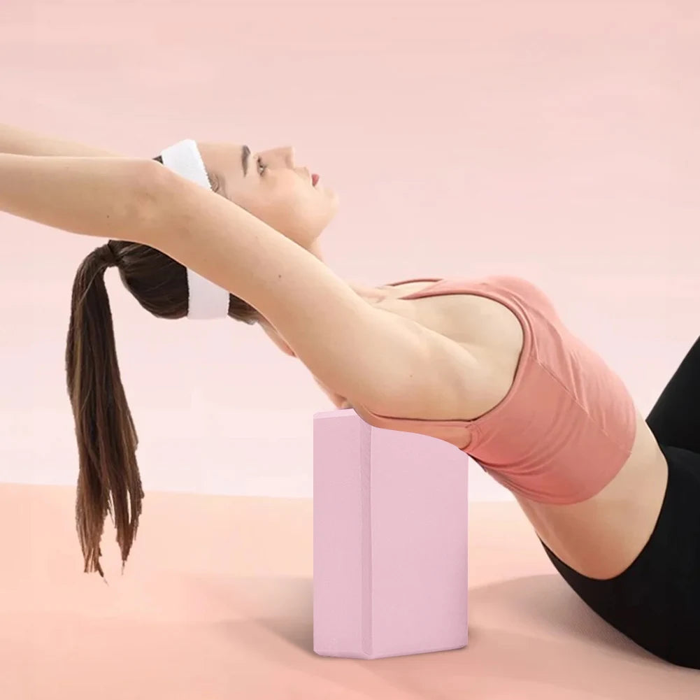 Blocos de espuma para ioga – Suporte leve para ioga, pilates e meditação