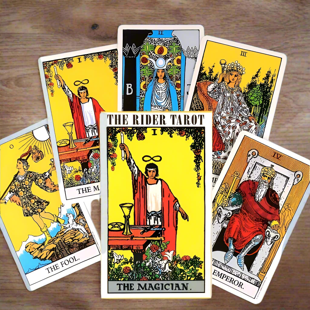 The Rider Tarot Deck – 78 Classic Tarot Cards for Beginners with PDF Guidebook | Complete Oracle Deck