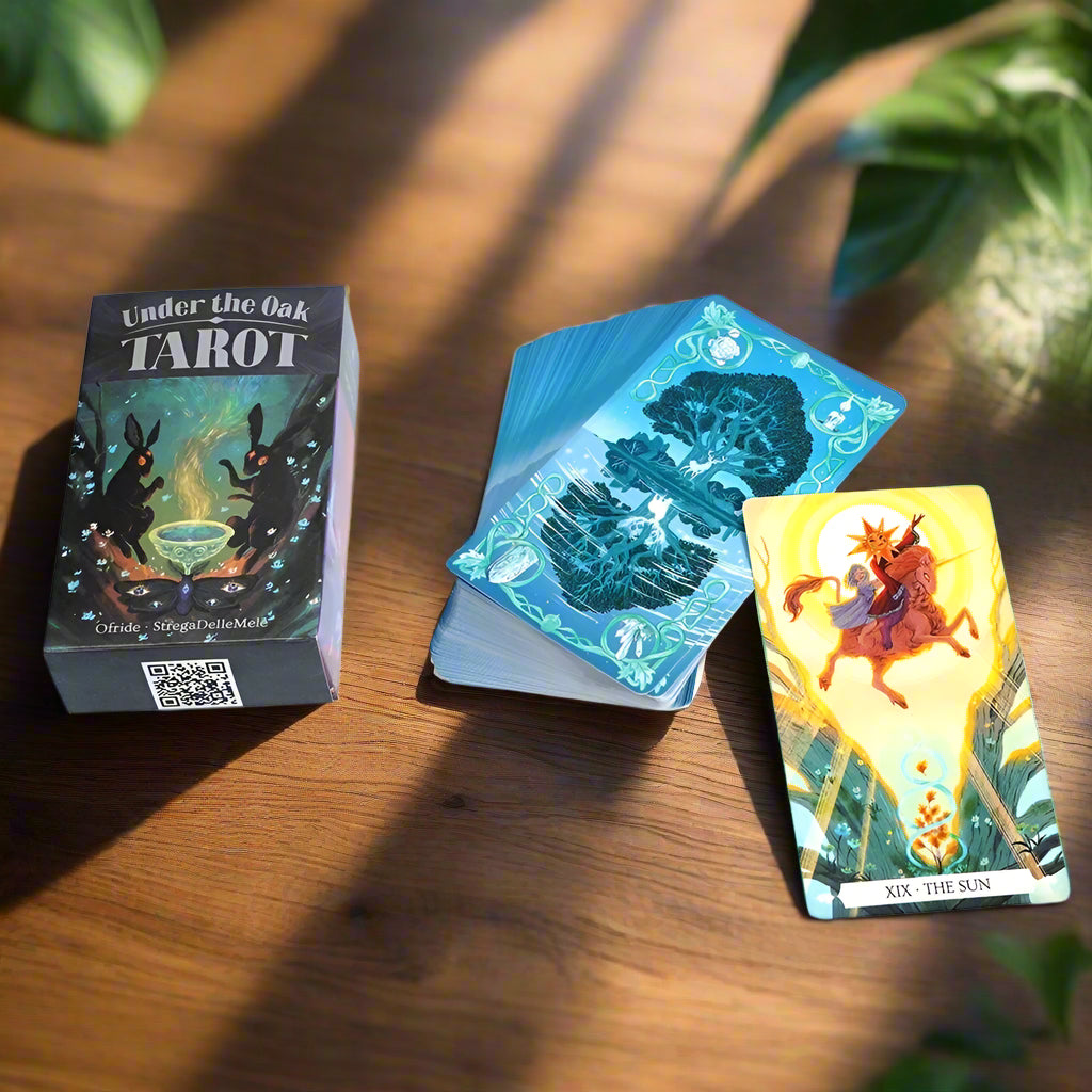 Cartas del Tarot y Oráculo Bajo el Roble: Oráculo de Adivinación Innovador para la Exploración Espiritual