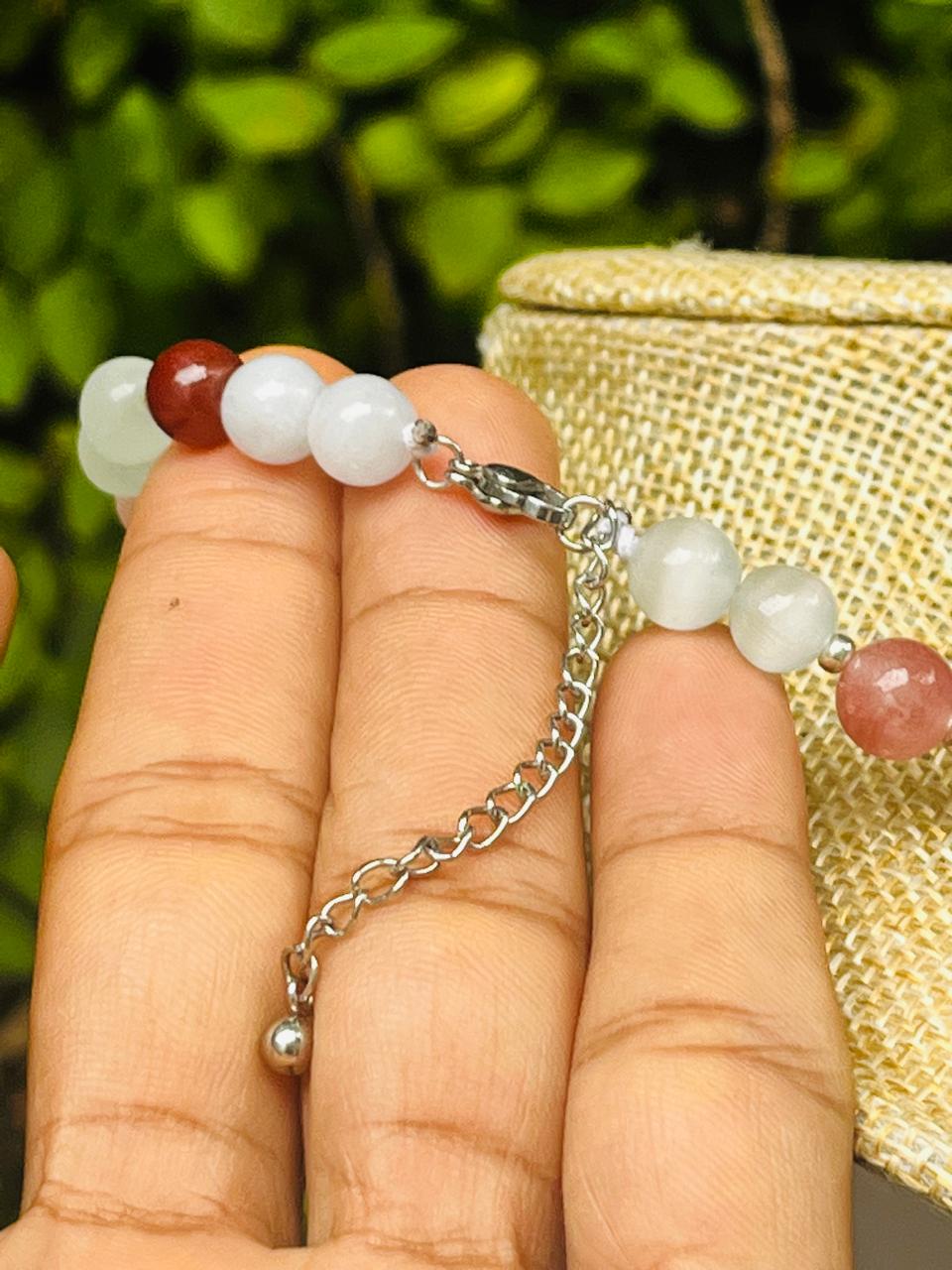 Collar de Corazón de Larimar: Collar con Múltiples Piedras Preciosas Para Mujer, Bañado en Plata, Hecho a Mano en República Dominicana.
