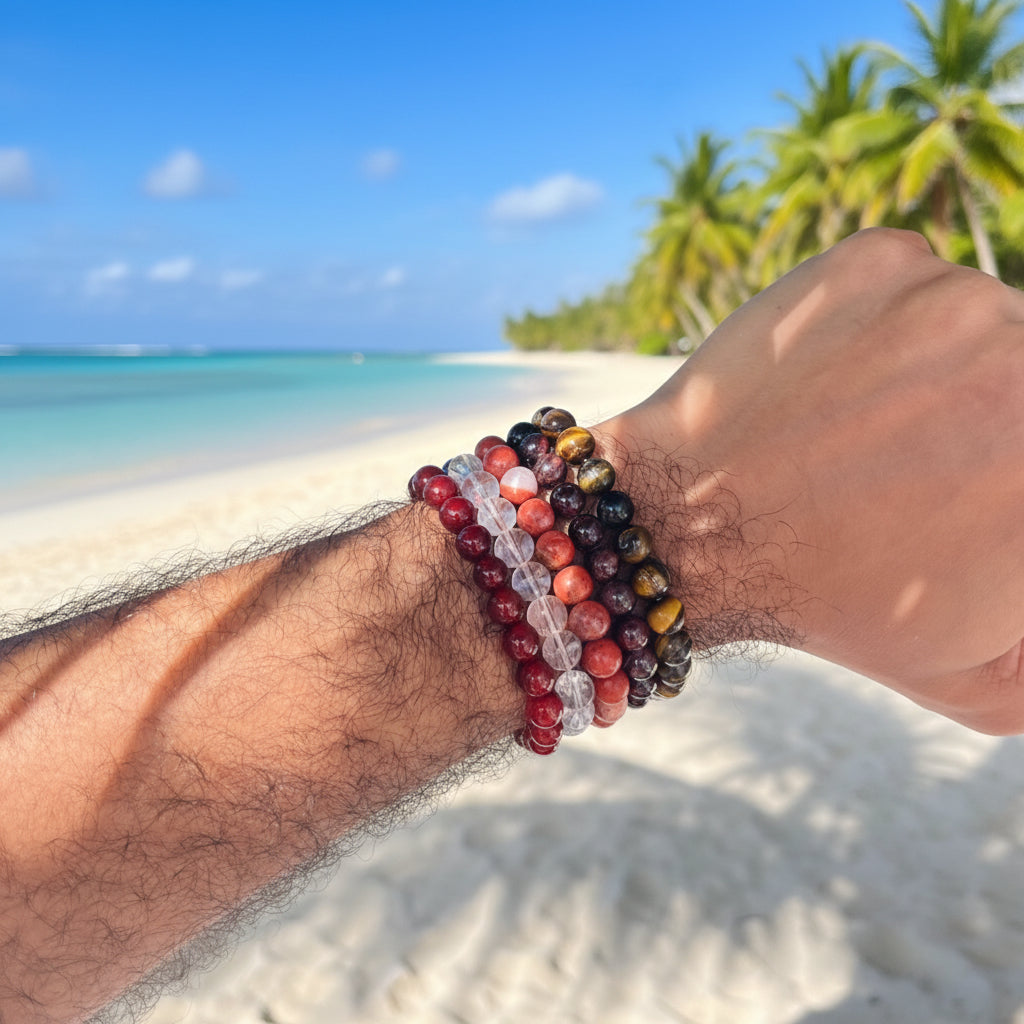 Zodiac Bracelet Collection | Birthstone Crystals for Every Sign 5 Set