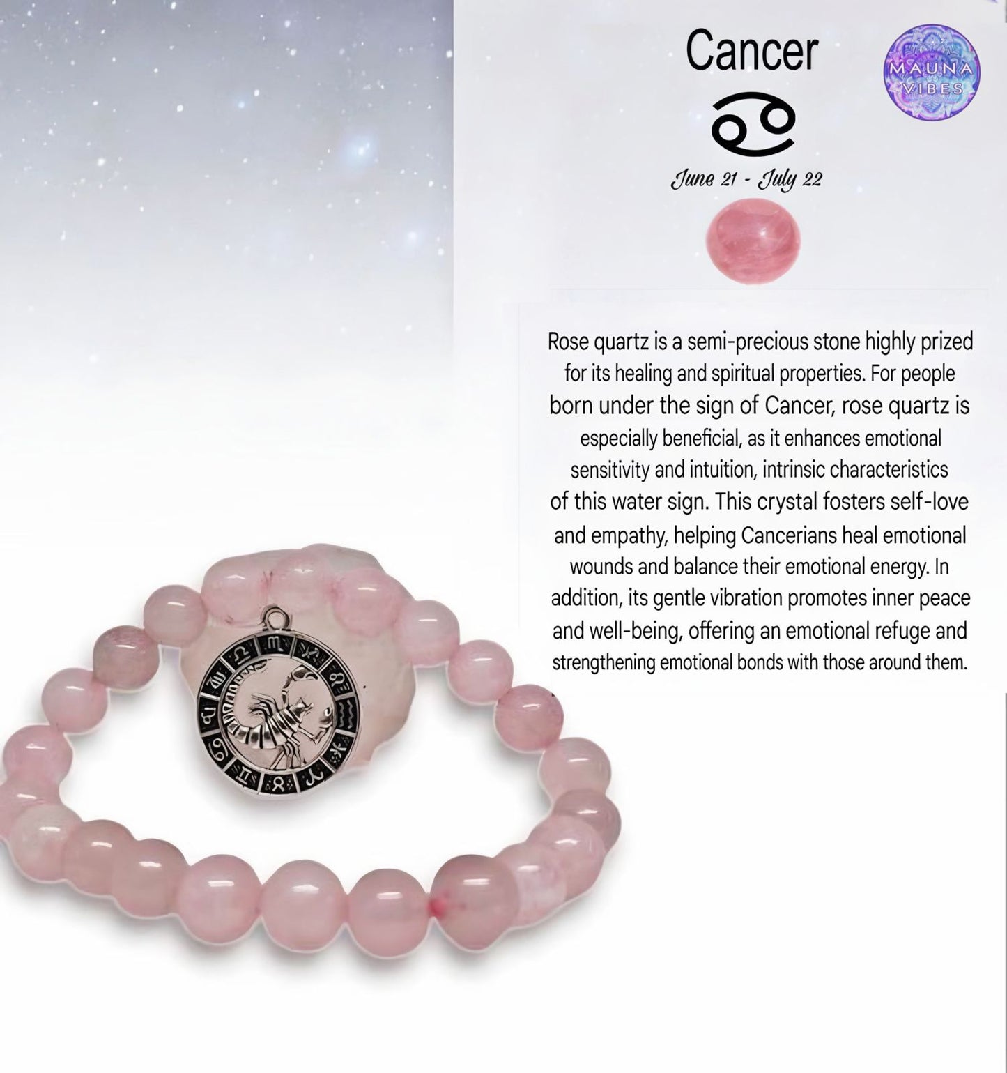 Coleção de Pulseiras do Zodíaco – Pulseiras de Cristais com Pedras dos Signos para Amantes da Astrologia | Presente Unissex, Inspirado nas Pedras do Mês de Nascimento