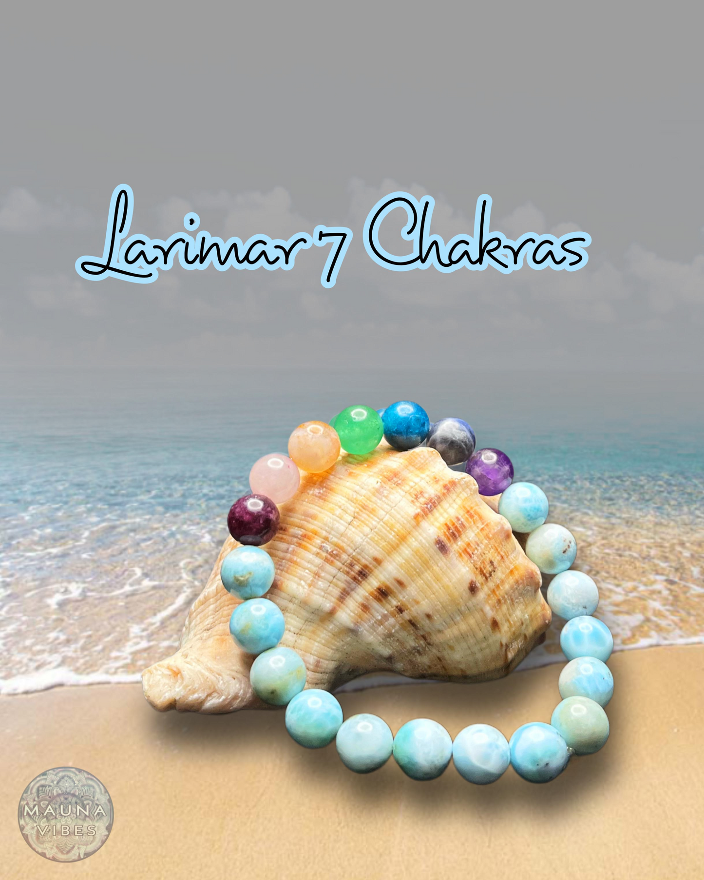 Larimar Chakra Bracelet