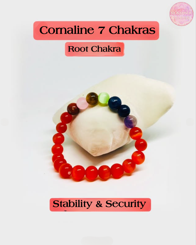 Pulseras de los 7 Chakras: Amatista, Ojo de Tigre, Cuarzo Rosa y más | Equilibrio, Sanación, Amor y Protección | Regalo perfecto para hombres y mujeres