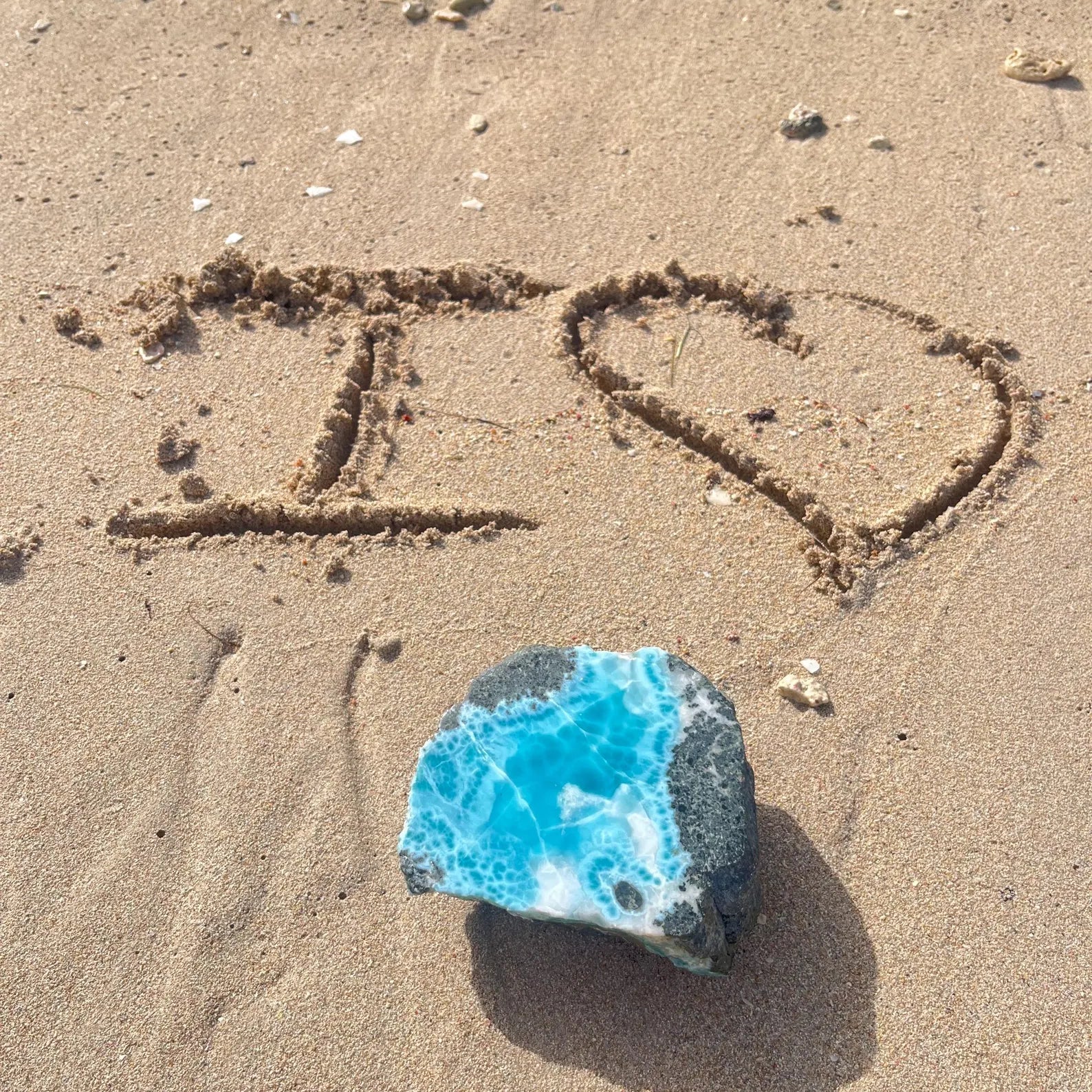 genuine Larimar Stone