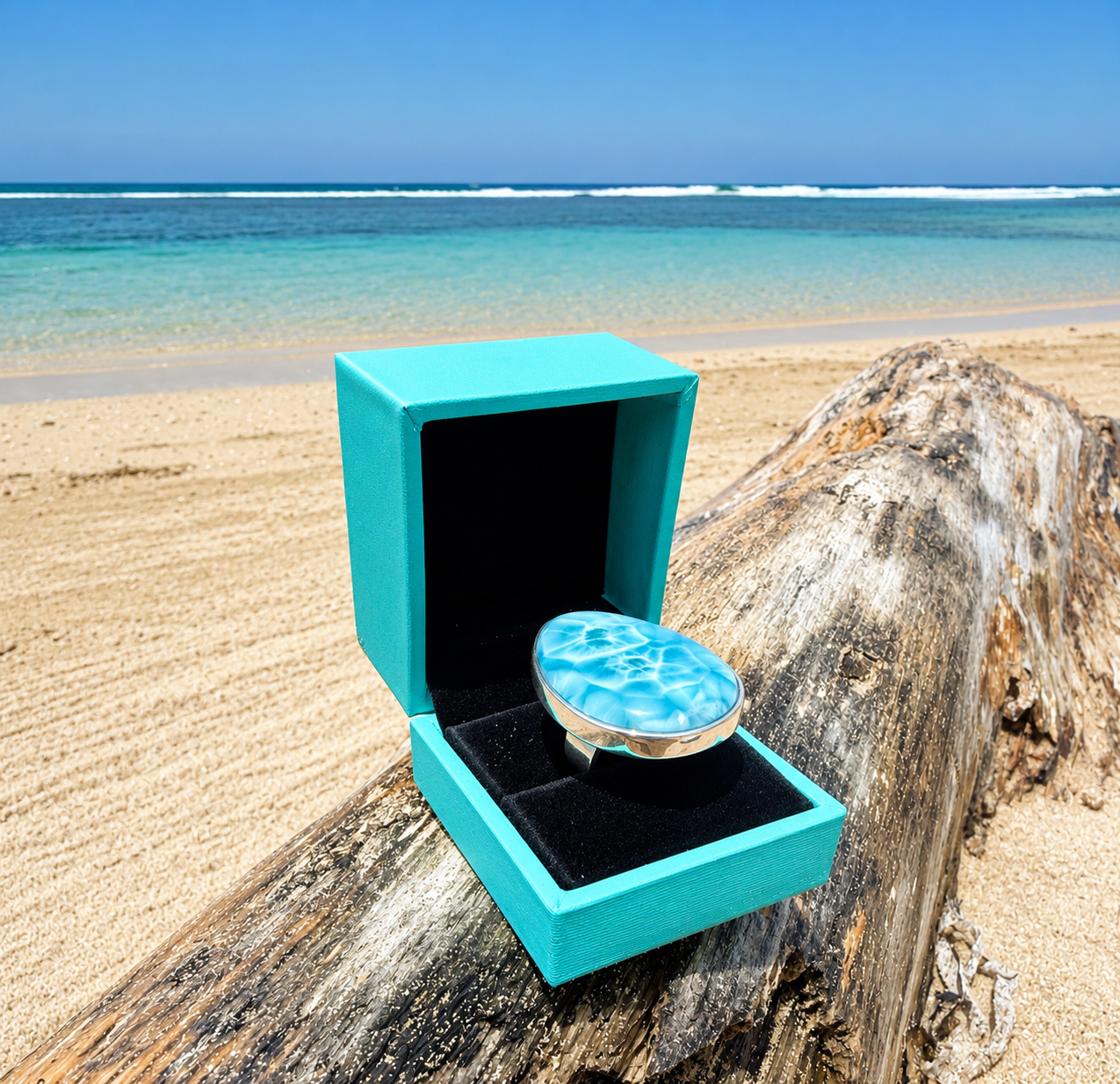 Larimar Rings