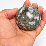 Black Larimar Sphere 305g