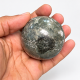 Black Larimar Sphere 305g