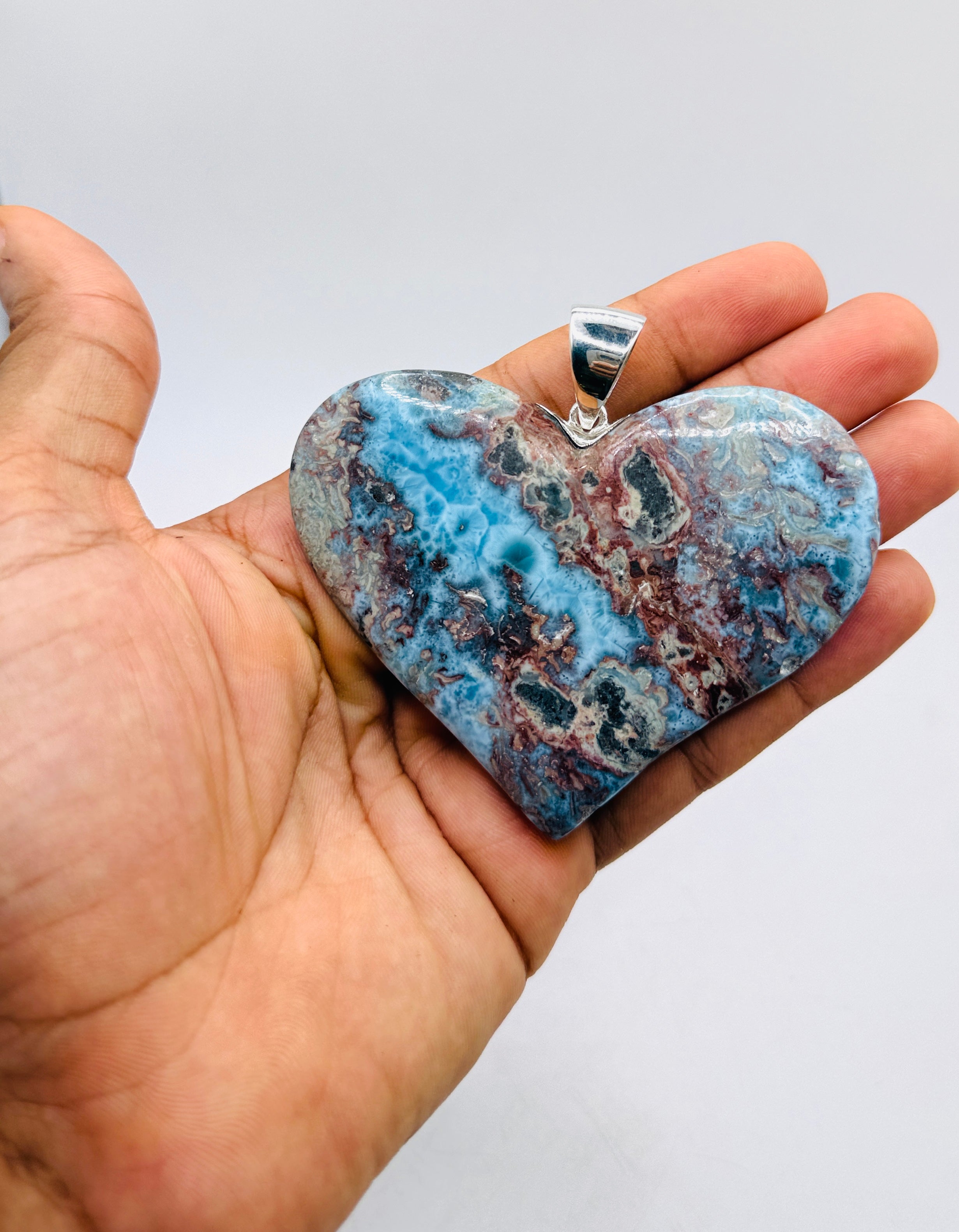 Larimar heart