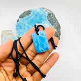 Larimar Stone Necklace for Men & Women