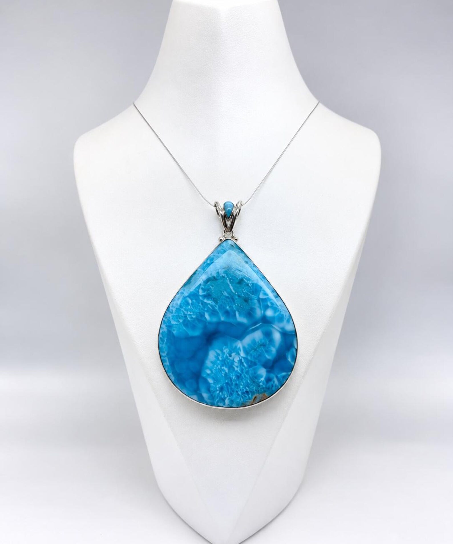 Larimar Necklace Pendant