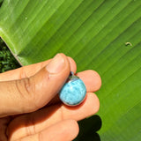 larimar bead necklace