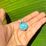 round larimar ball