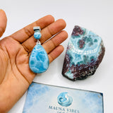 A larimar necklace