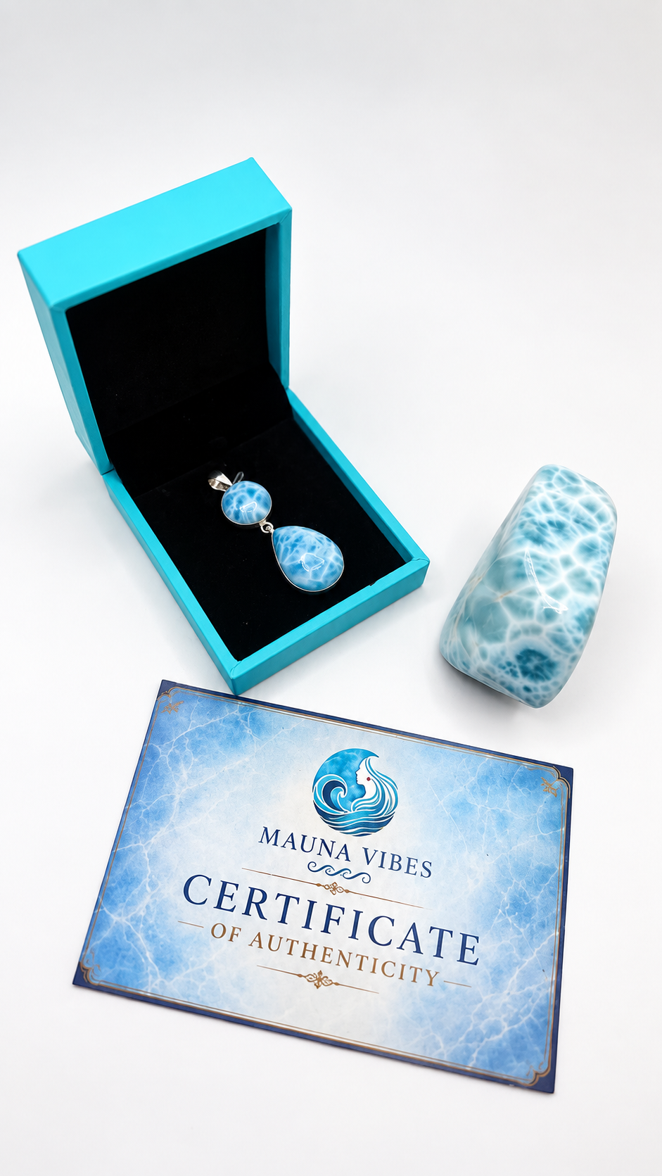 Larimar Pendant 