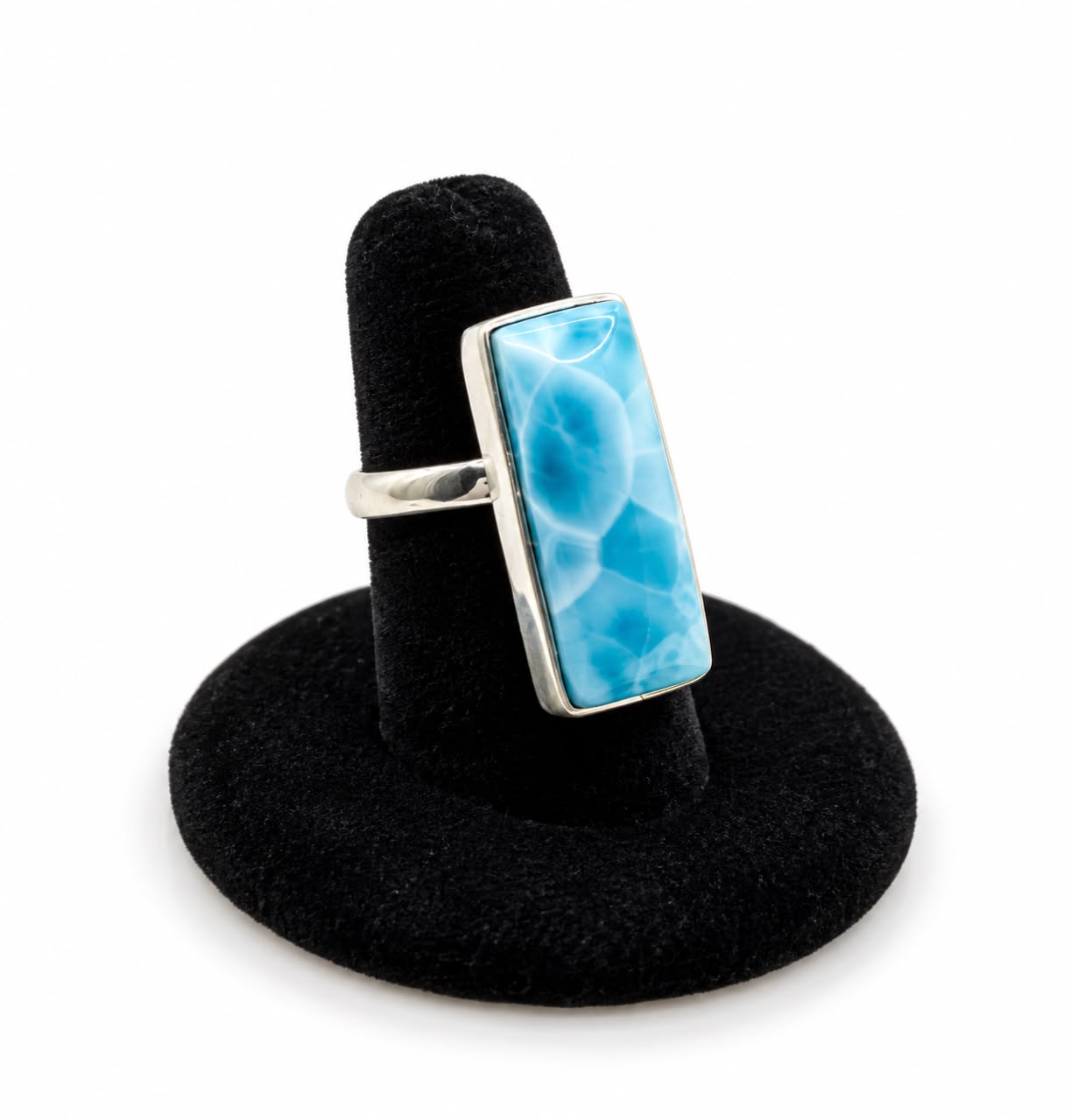 a larimar statement ring