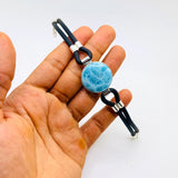 a larimar cord bracelet
