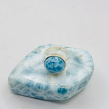 a larimar ring 