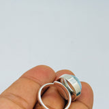 the backside of a larimar adjustable ring