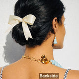 Larimar Double Bead Necklace with Amber Gold Plated Clasp