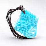 AAA Larimar Freeform Unisex Necklace