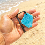 AAA Larimar Freeform Unisex Necklace