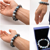 Larimar Jasper Beaded Bracelet