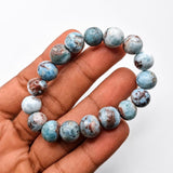 Larimar Jasper Beaded Bracelet