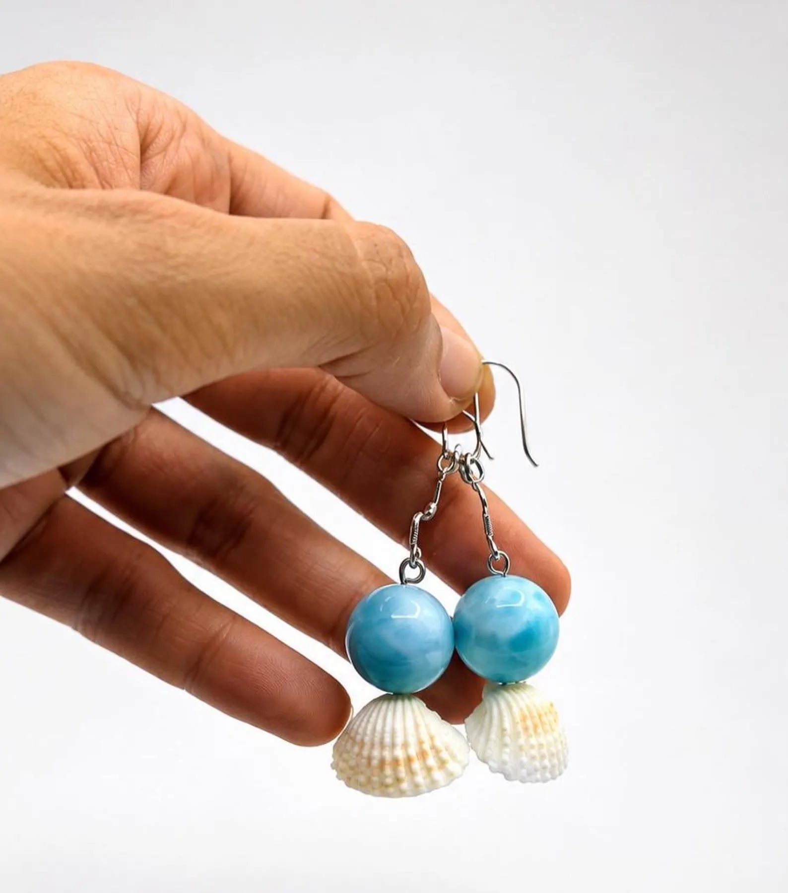 Larimar Earrings
