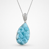AAA Larimar Pineapple Pendant – 925 Sterling Silver