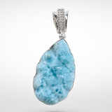 AAA Larimar Pineapple Pendant – 925 Sterling Silver