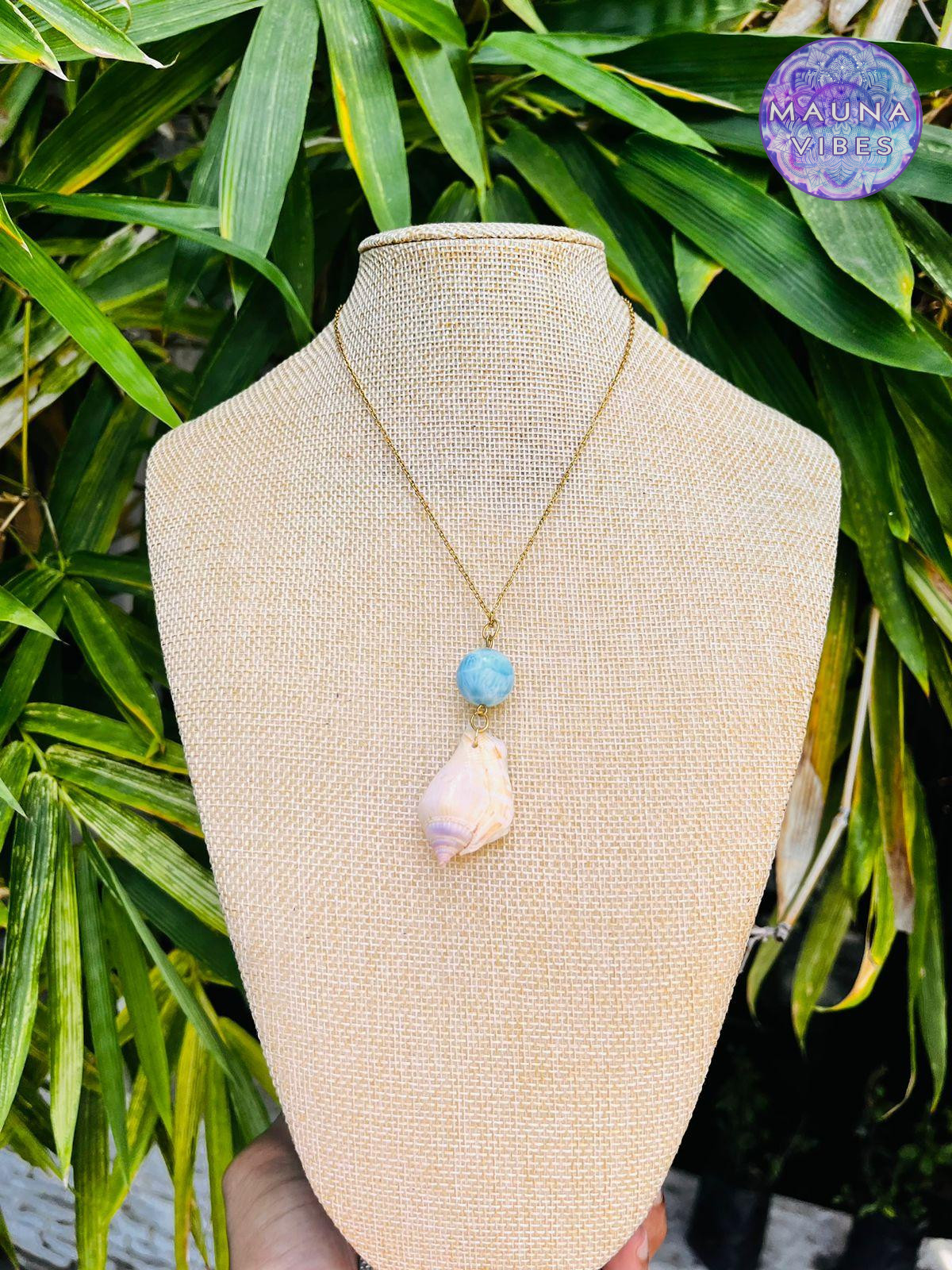 Larimar necklace
