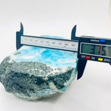 AAA Larimar Slab 1089g – Rare Natural Blue Crystal Collector's Stone