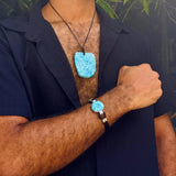 larimar bracelet and necklace