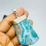 Larimar Pendant Necklace