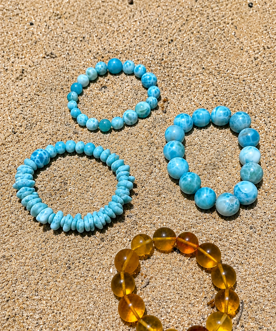 Larimar Bracelets
