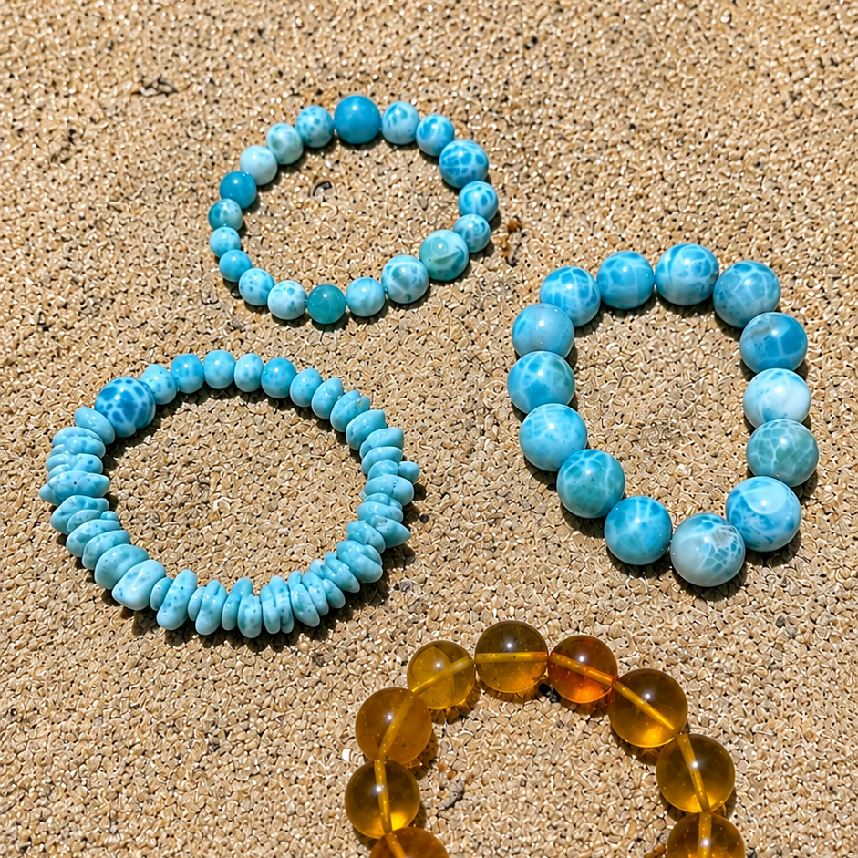 Larimar Bracelets
