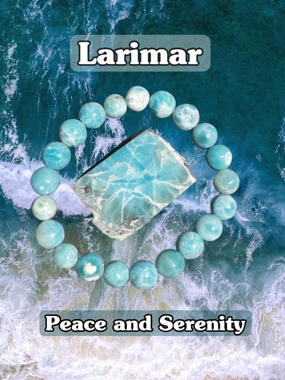 Larimar Stone Bracelet

