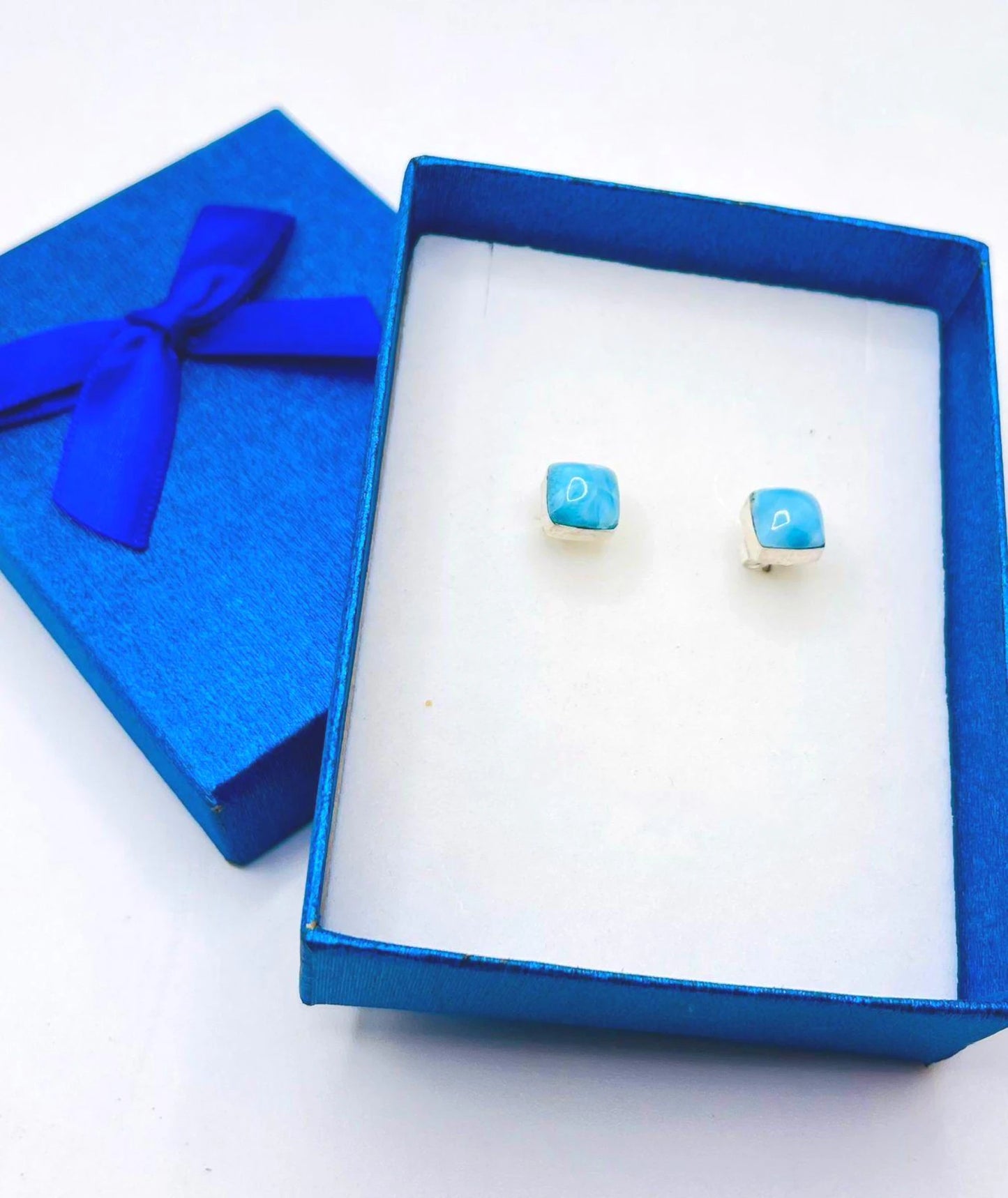 Larimar Earrings