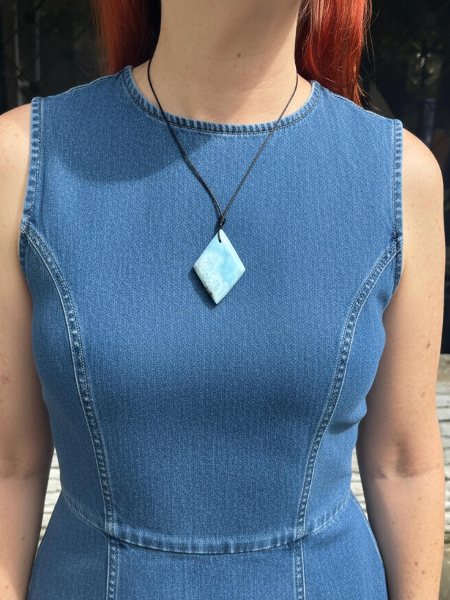Women's Larimar Necklace
