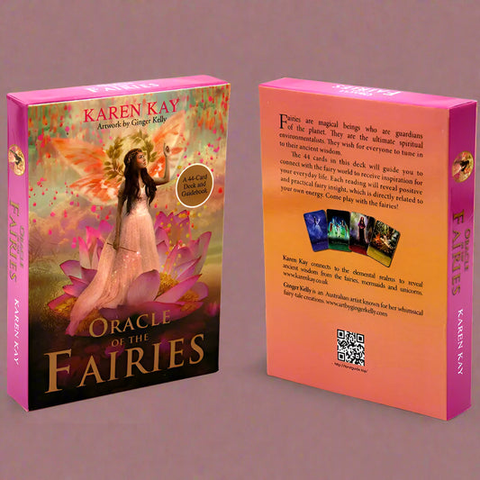 Mystical Oracle of the Fairies Deck – Earth-Connecting Wisdom | 44-Piece Card Set