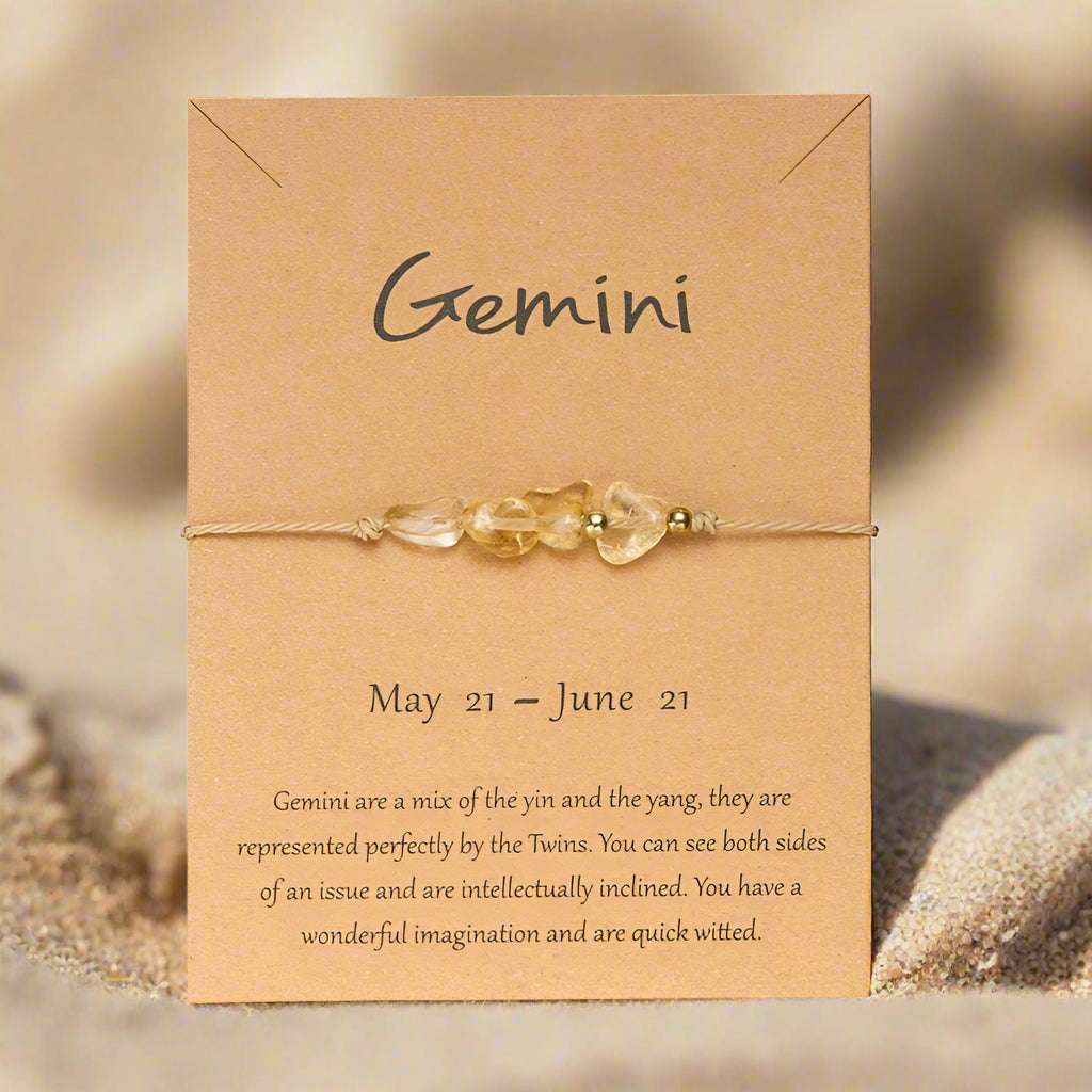 Pulsera de Constelación del Zodiaco – 12 Signos